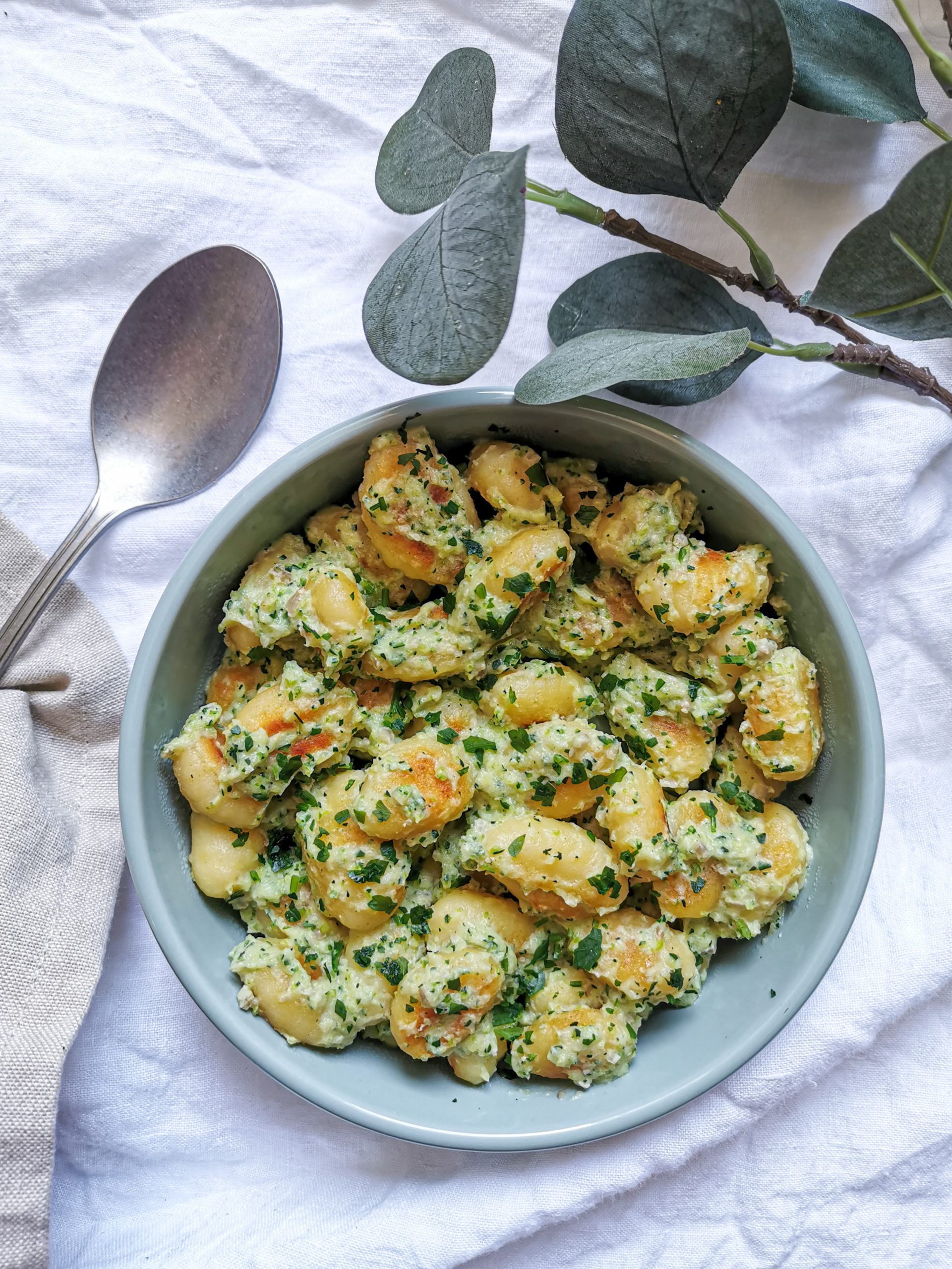 Gnocchis courgette